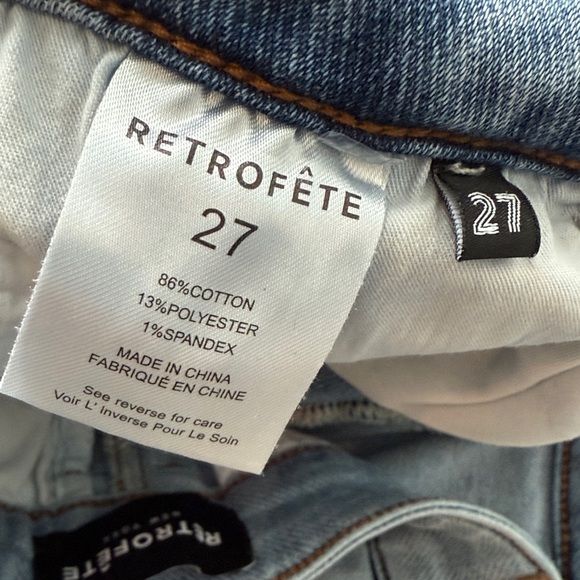 RETROFETE Alejandra Cargo Jeans Denim - Picture 6 of 11